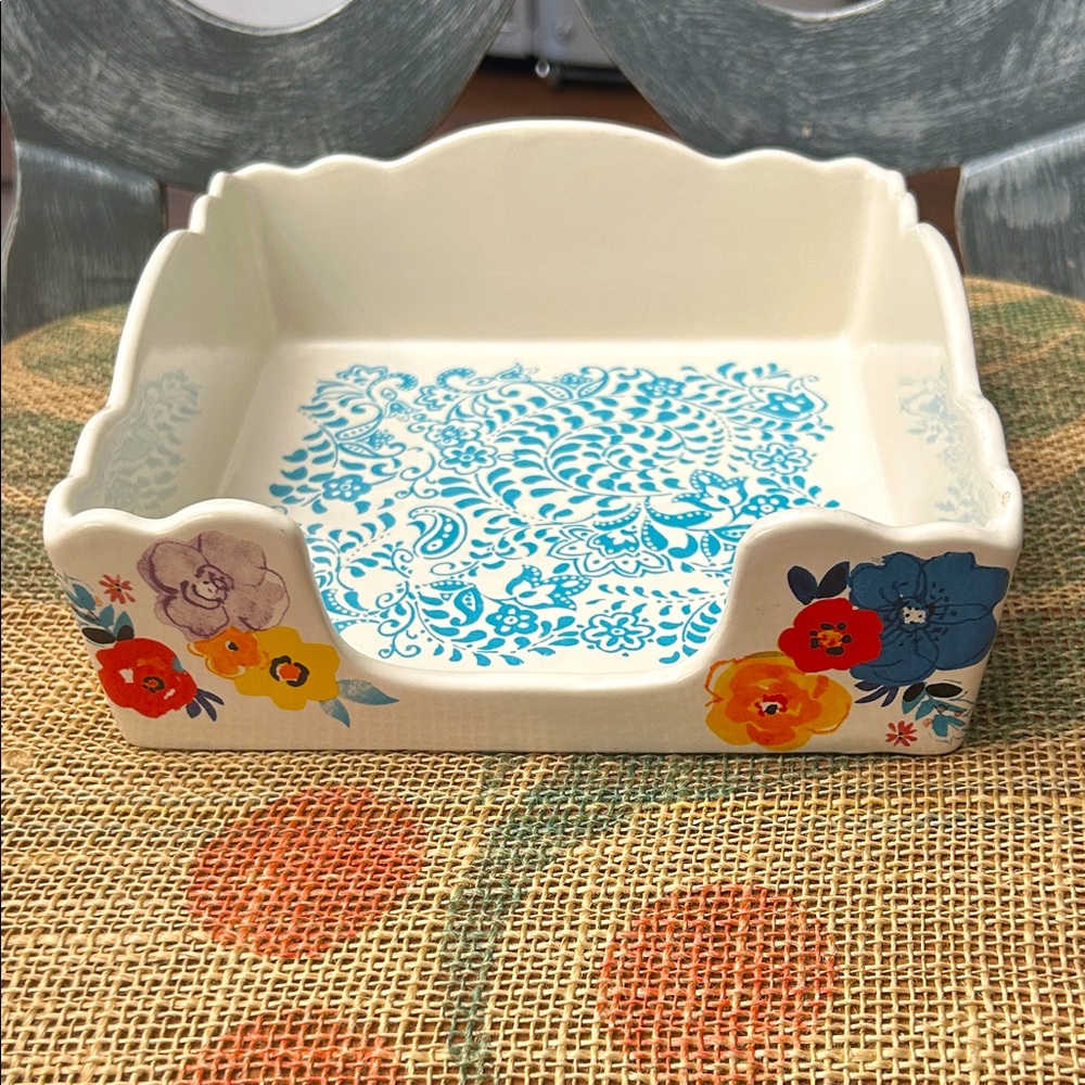 Pioneer Woman Flea Market Napkin Box